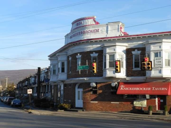 Picture of the skyline of Ann Arbor, Michigan where our contractors can help solve all of your water damage problems!